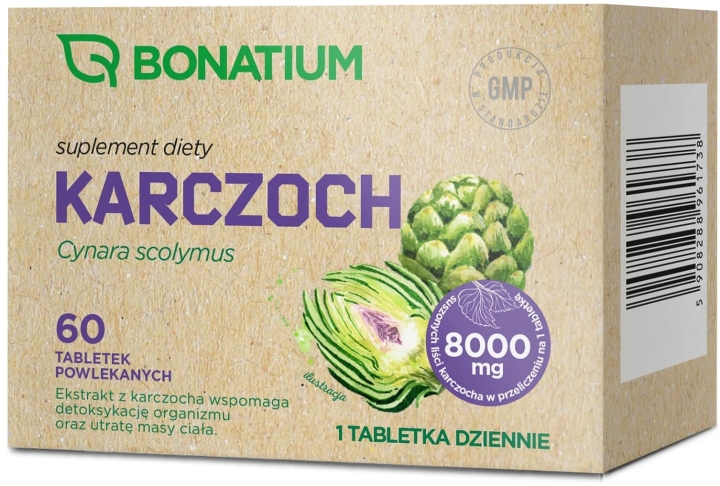 Bonatium Karczoch 60 tabletek