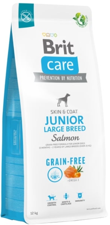 Brit Grain-free Junior Large Breed Salmon 12 kg