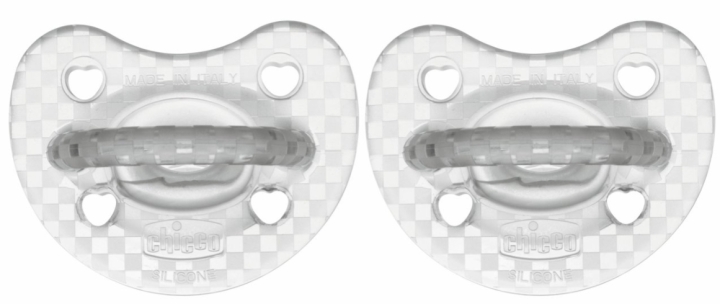 Chicco PhysioForma smoczek uspokajający Soft Neutral Silikonowy 16-36 m+ 2 sztuki