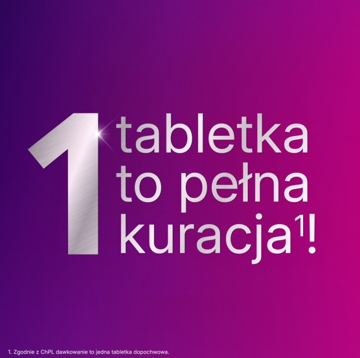Clotidal MAX tabletki dopochwowe 0,5 g 1 tabletka