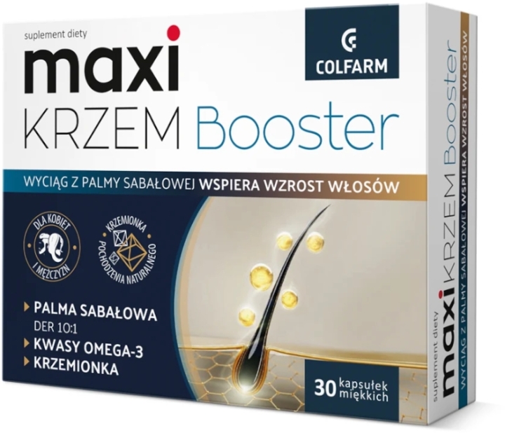 Colfarm Maxi Krzem Booster 30 kapsułek