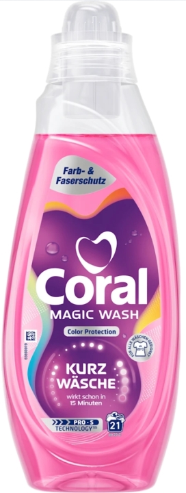 Coral 21 prań płyn do prania Magic Wash Color 840 ml