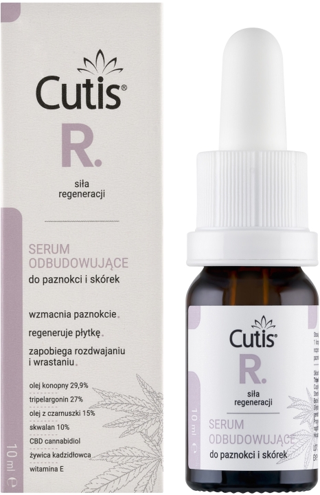 Cutis R Serum odbudowujące do paznokci i skórek 10 ml