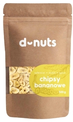 D-nuts Chipsy Bananowe 500 g