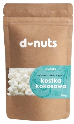D-nuts Kostki kokosowe 500 g