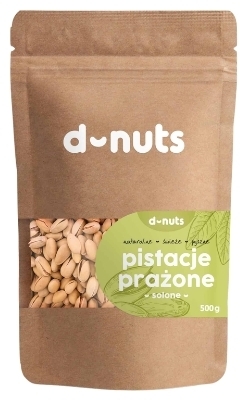 D-nuts Pistacje prażone solone 500 g