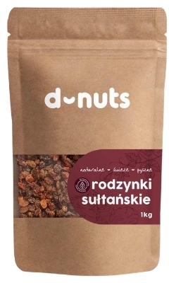 D-nuts Rodzynki Sułtańskie 1 kg