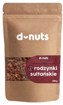 D-nuts Rodzynki Sułtańskie 500 g
