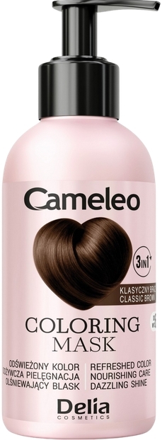 DELIA CAMELEO Maska koloryzująca Klasyczny Brąz 120ml