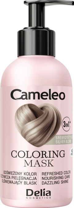 DELIA CAMELEO Maska koloryzująca Srebrzysty Blond 120ml