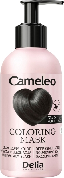 DELIA CAMELEO Maska koloryzująca Szlachetna Czerń 120ml