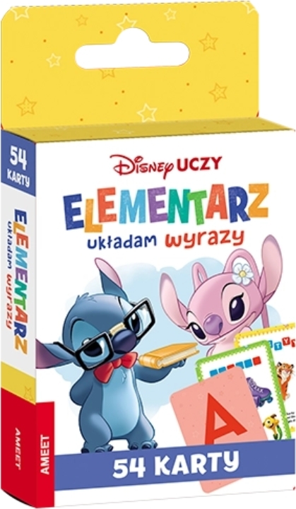 DISNEY UCZY MIX Elementarz Układam wyrazy Karty 1 sztuka
