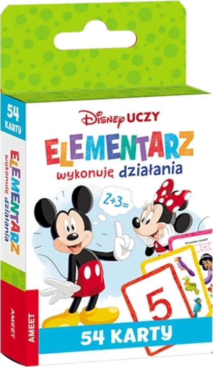DISNEY UCZY MIX Elementarz Wykonuję działania Karty 1 sztuka