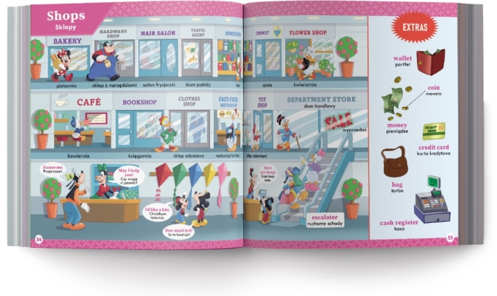 DISNEY UCZY MIX. Elementarz języka angielskiego 1 sztuka