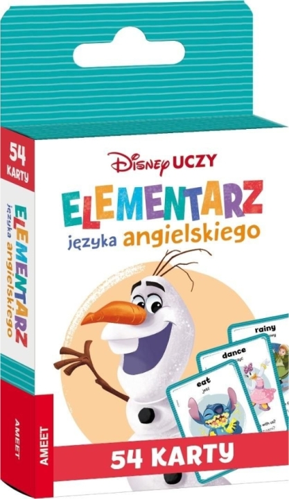 DISNEY UCZY MIX Elementarz języka angielskiego Karty 1 sztuka