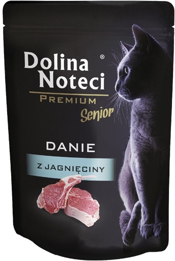 DOLINA NOTECI Premium  Senior danie dla kota z jagnięciny  85 g