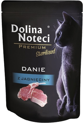 DOLINA NOTECI Premium danie z jagnięciny dla kota sterylizowanego 85 g