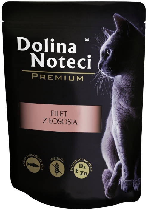 DOLINA NOTECI Premium karma dla kota filet z łososia 85 g
