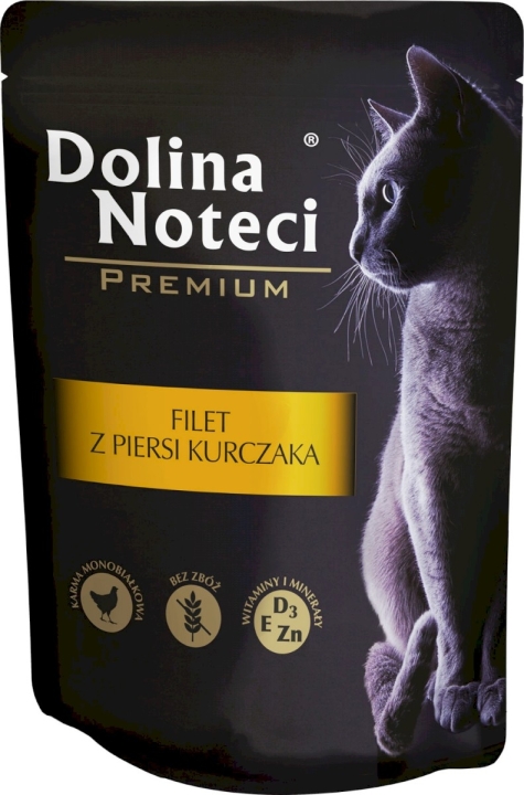 DOLINA NOTECI Premium karma dla kota filet z piersi kurczaka 85 g