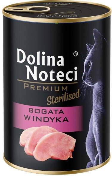 DOLINA NOTECI Premium karma dla kota sterylizowanego z indykiem 400 g