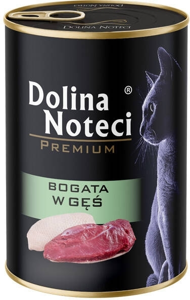 DOLINA NOTECI Premium karma dla kota z gęsiną 400 g