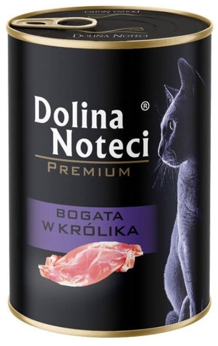DOLINA NOTECI Premium karma dla kota z królikiem 400 g