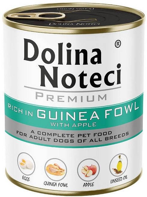 DOLINA NOTECI Premium karma dla psa perliczka z jabłkiem 800 g