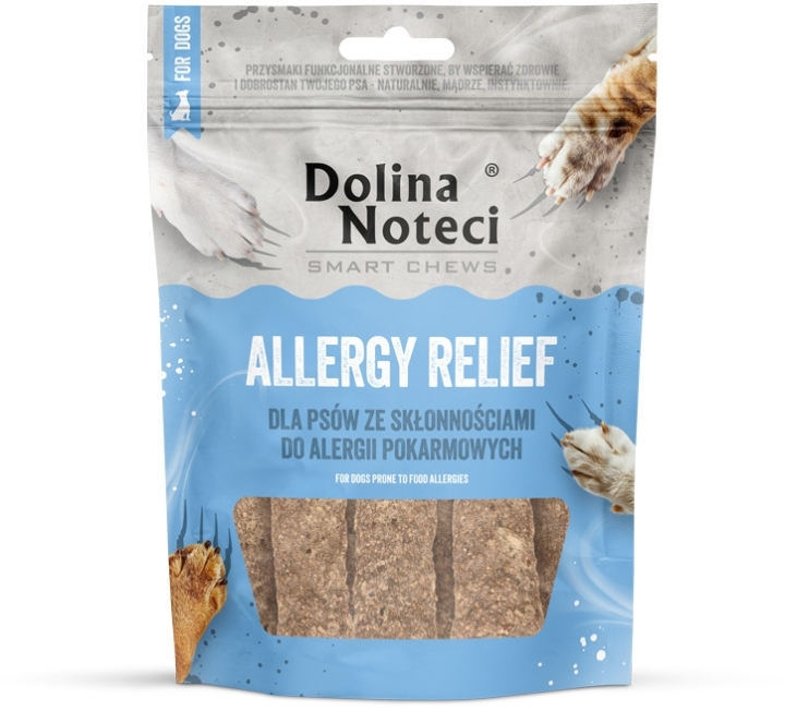 DOLINA NOTECI Smart Chews Allergy Relief przysmak dla  psa 100 g