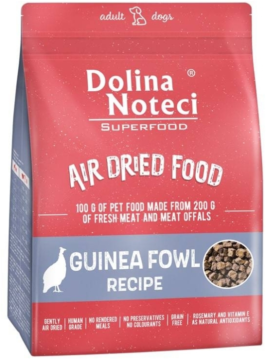 DOLINA NOTECI Superfood danie z perliczki karma suszona dla psa 1 kg