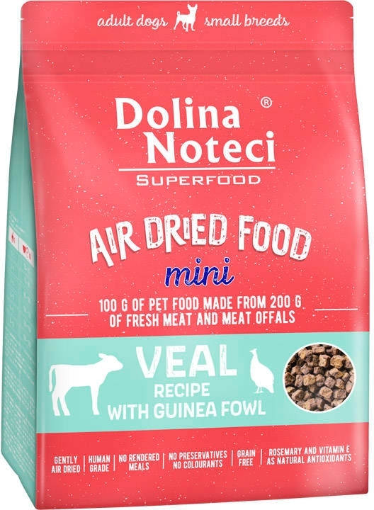 DOLINA NOTECI Superfood danie z perliczki karma suszona dla psa 1 kg