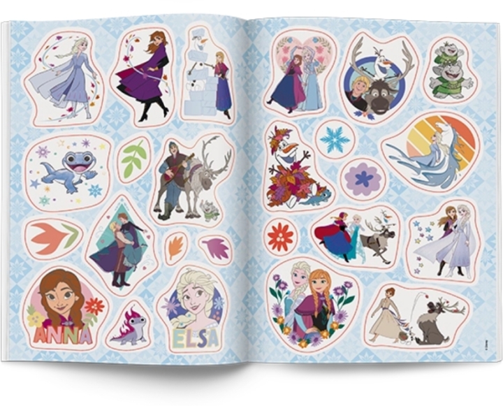 Disney Kraina Lodu. Kolorowanka z naklejkami 1 sztuka