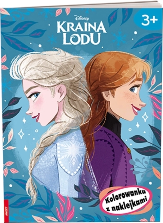 Disney Kraina Lodu. Kolorowanka z naklejkami 1 sztuka