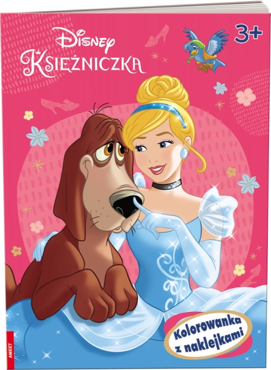 Disney Księżniczka. Kolorowanka z naklejkami 1 sztuka