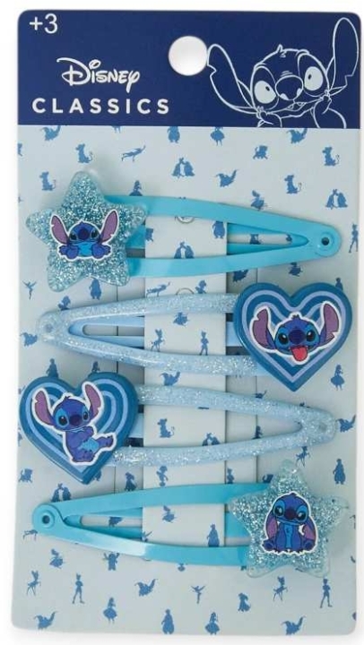 Disnay Lili & Stitch Angel Clic Clac clips Spinki do włosów 4 sztuki