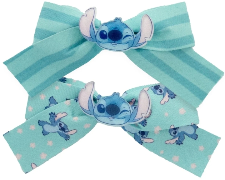 Disney Lili & Stitch  Spinki do włosów z kokardkami 2 sztuki