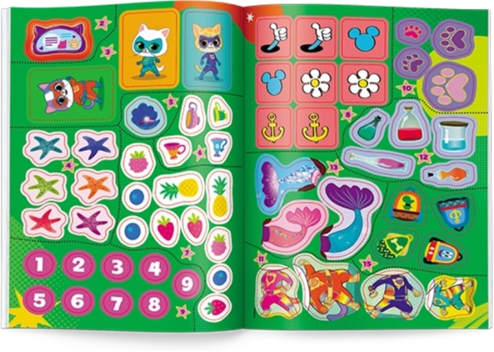Disney MIX. 100 brokatowych naklejek