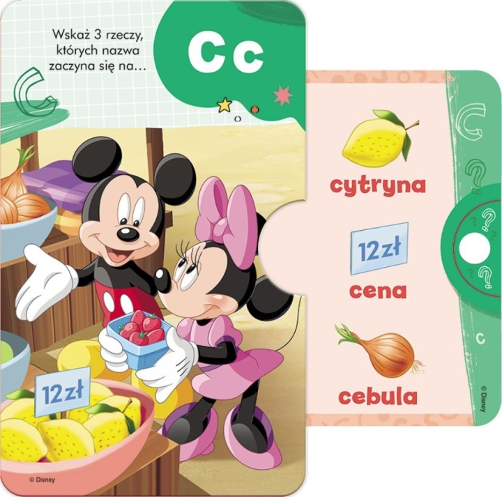 Disney MIX. Karty Alfabet 1 sztuka