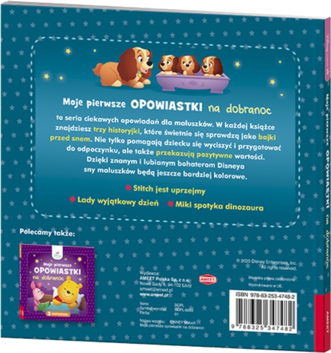 Disney Maluch. Moje pierwsze opowiastki na dobranoc 1 sztuka