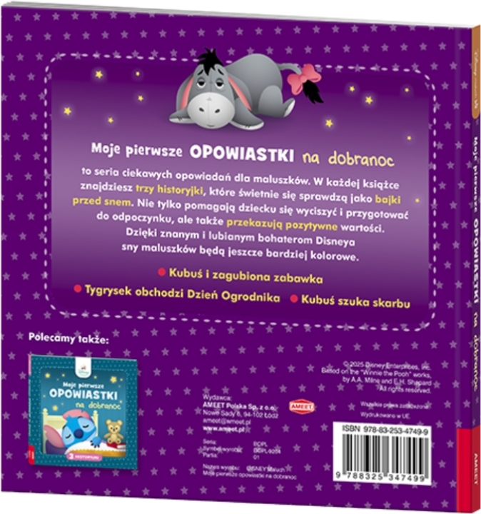 Disney Maluch Moje pierwsze opowiastki na dobranoc 1 sztuka
