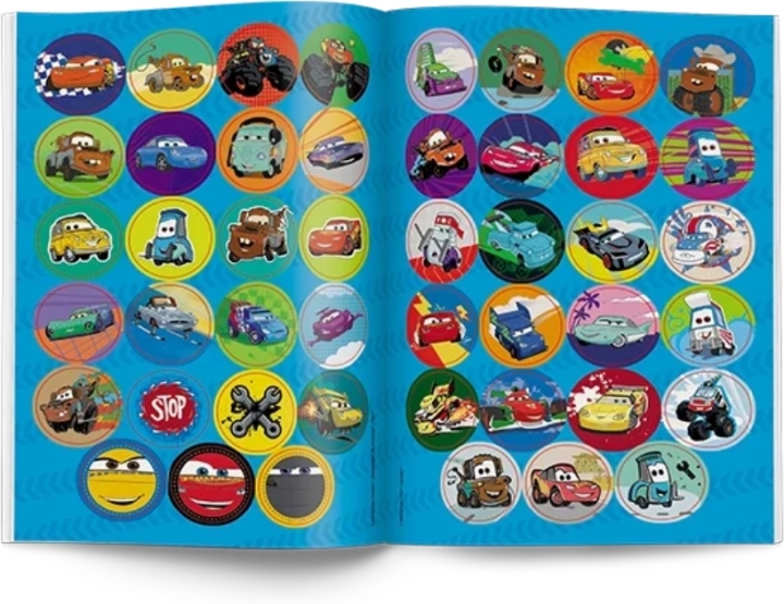 Disney Pixar Auta. Kolorowanka według kodu 1 sztuka