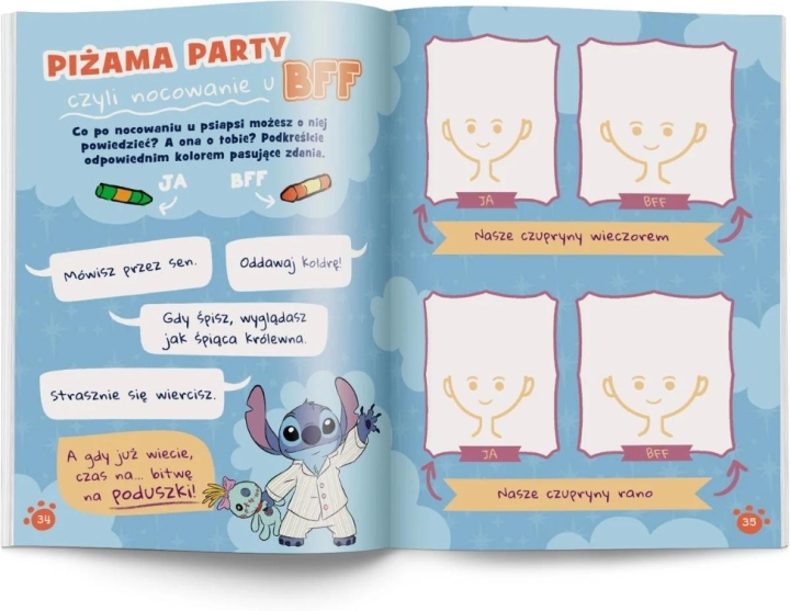 Disney Stitch. Dziennik przyjaźni 1 sztuka