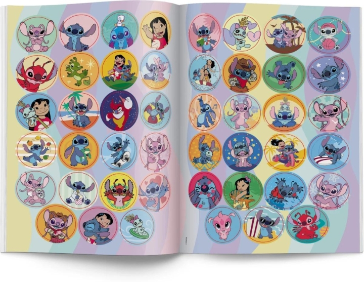 Disney Stitch. Kolorowanka według kodu 1 sztuka