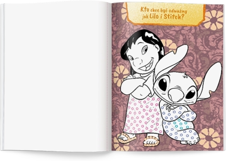 Disney Stitch. Malowanka z diamencikami 1 sztuka