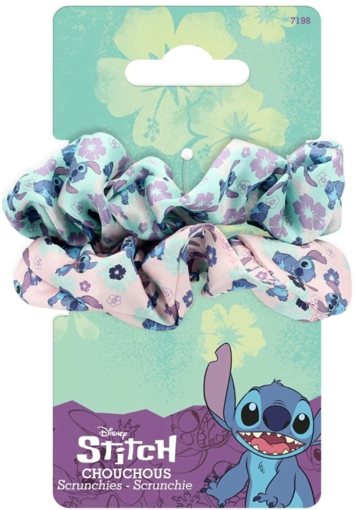 Disney Stitch gumki do włosów 7x3x13cm 2 sztuki