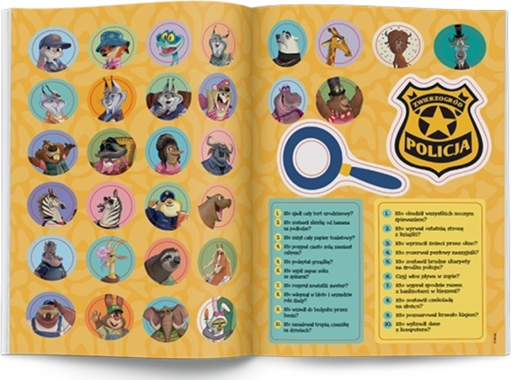 Disney Zwierzogród 2. Detektyw na tropie 1 sztuka