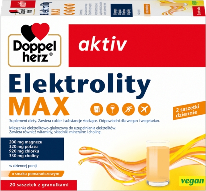 Doppelherz Aktiv Elektrolity Max 20 saszetek