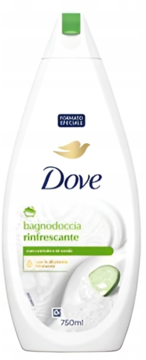 Dove Rinfrescante Płyn do Kąpieli z Ogórkiem 750 ml