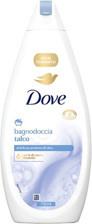 Dove Talco nawilżający płyn do kąpieli 750 ml