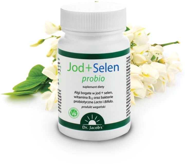 Dr Jacobs jod + selen probio 90 kapsułek