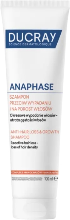Ducray Anaphase Szampon przeciw wypadaniu i na porost włosów 100 ml